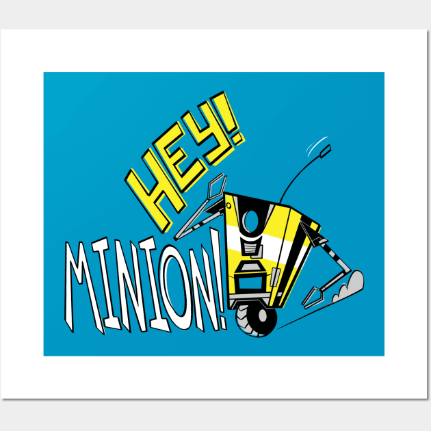 Hey! Minion! Wall Art by ReedIllustration